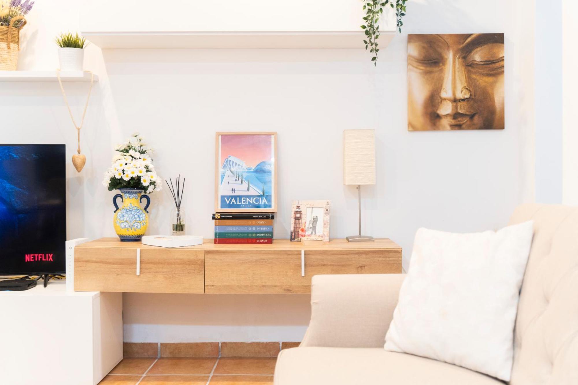 Lovely Apartment Near Beach & Science City Valencia Exterior foto